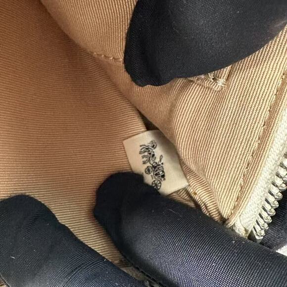 Coach Corner Zip Wristlet With Butterfly Print CAQ55 NWT - Picture 8 of 8